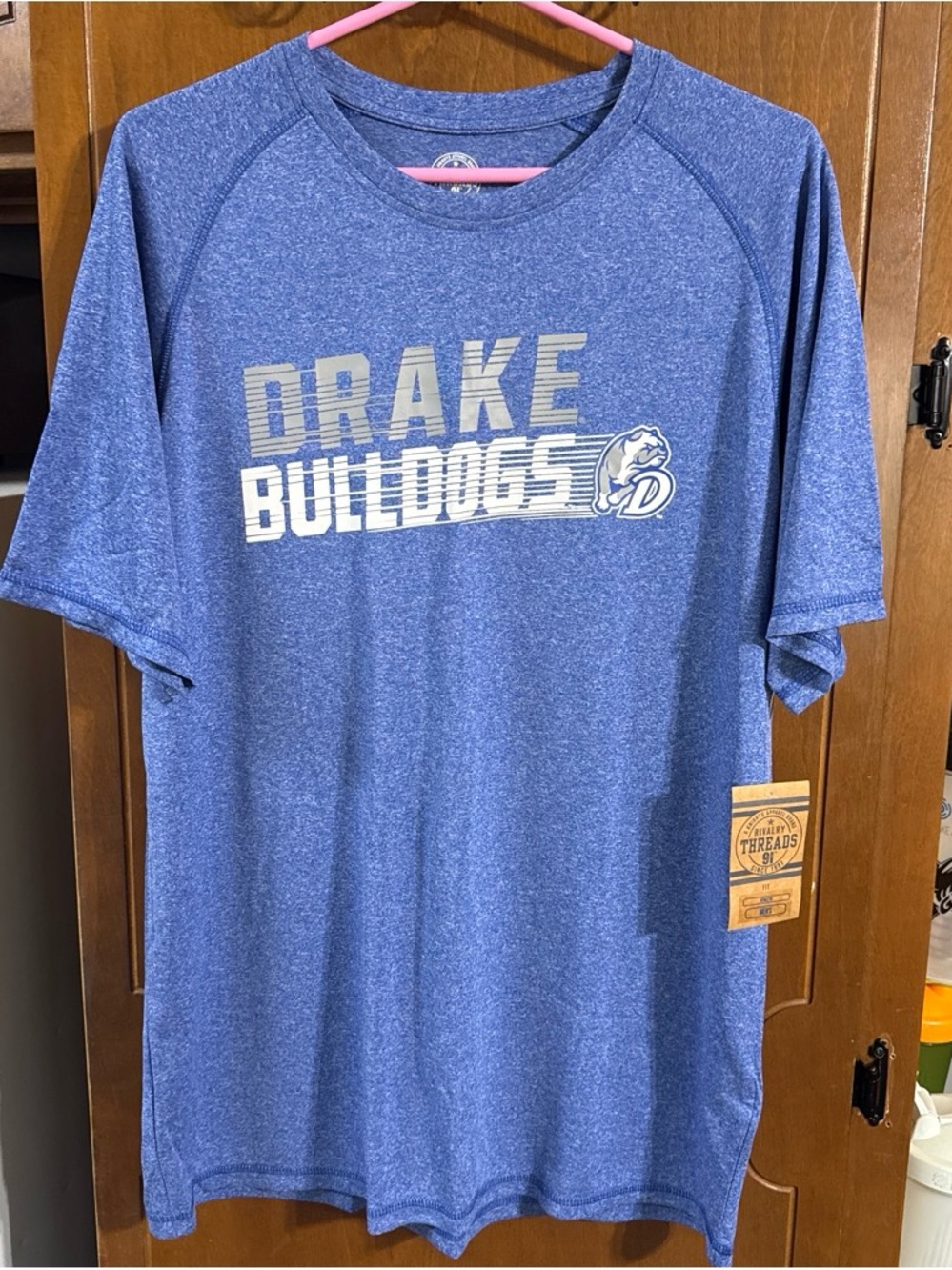 Rivalry Threads Blue Drake Bulldogs Short Sleeve Tee